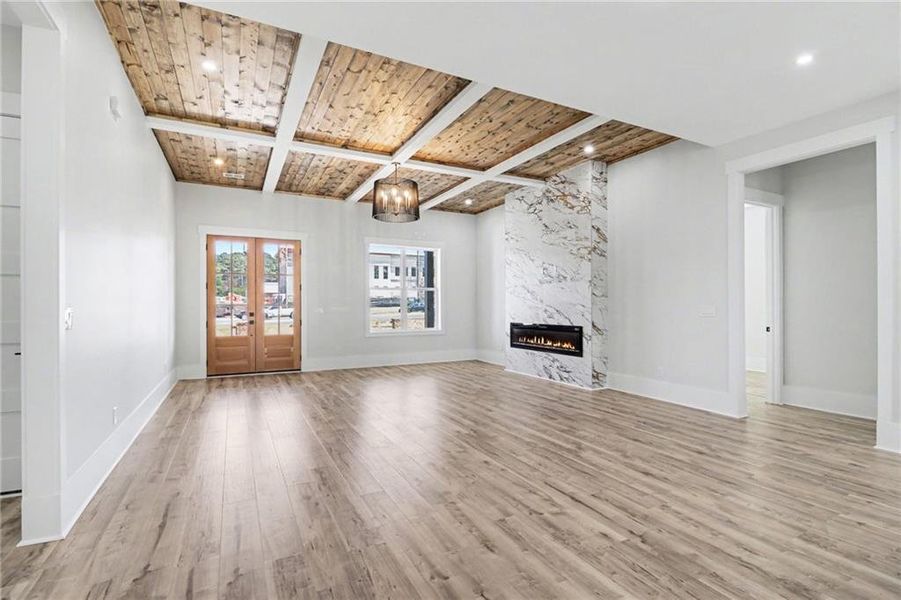 Spacious, unfurnished interior of a new home in , Lawrenceville (Image 39).