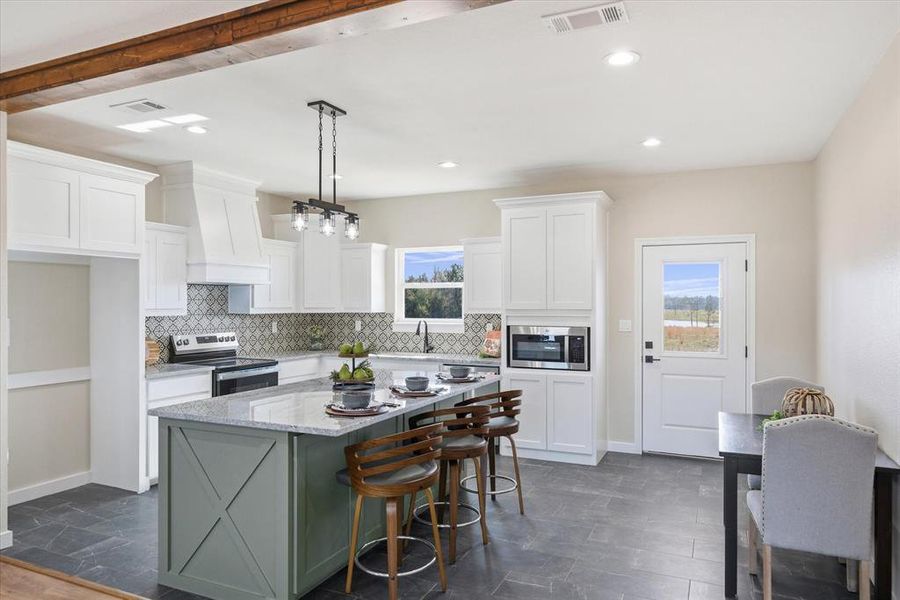 Furnished interior view inside a new home in , Ben Wheeler (Image 10).