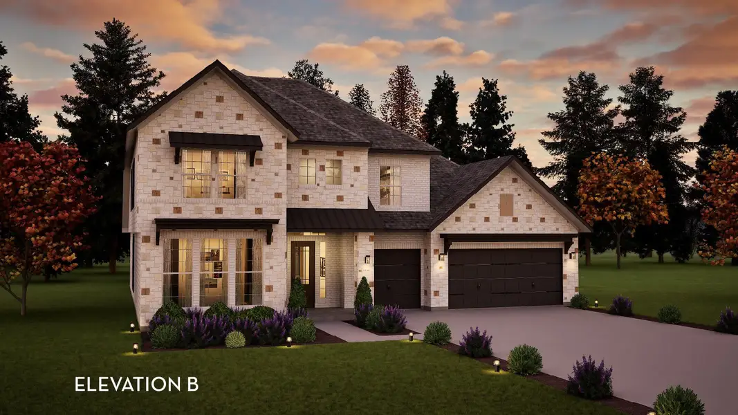 Representative exterior photo of a completed home built from the Catalina by CastleRock Communities in High Park Hill, Arrington, TN (Image 1).