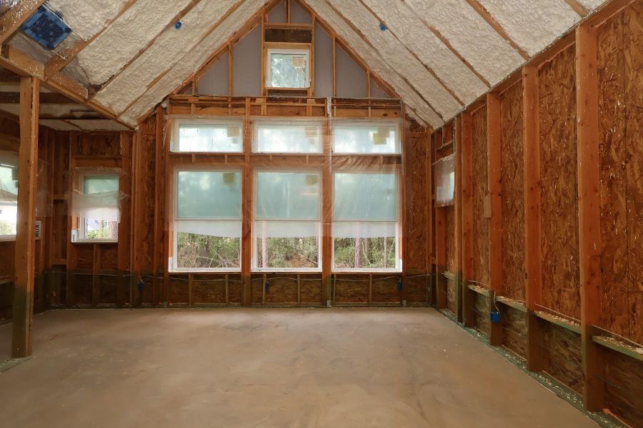 In-progress construction of a new home in The Woodlands Hills - Premier Collection, Willis, TX (Image 19).