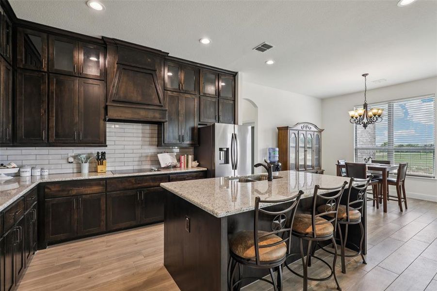 Furnished interior view inside a new home in , Waxahachie (Image 33).