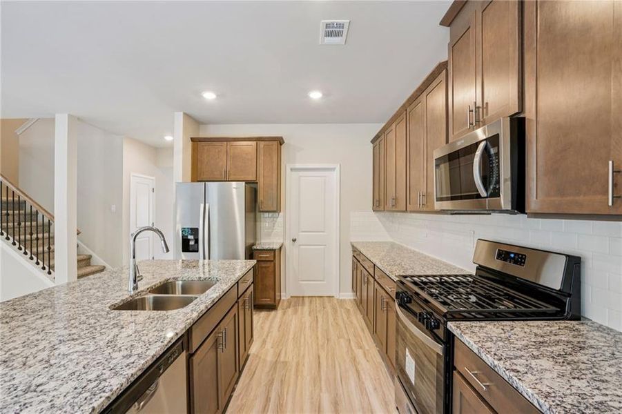 Furnished interior view inside a new home in Ivey Township, Dallas (Image 9). Furnished interior view inside a new home in Ivey Township, Dallas (Image 9).