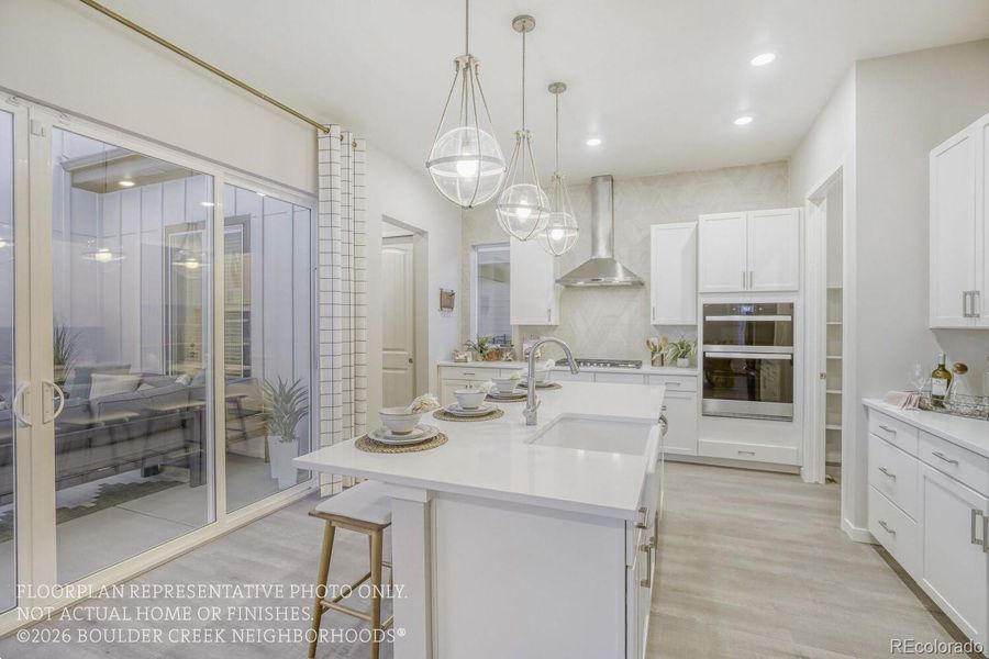 Furnished interior view inside a new home in , Fort Collins (Image 6).