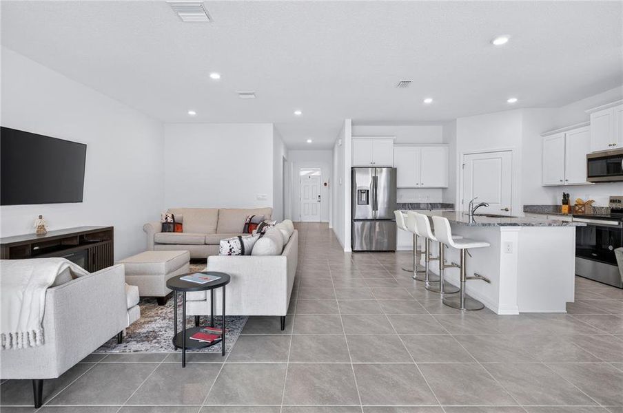 Furnished interior view inside a new home in , Ocala (Image 12).