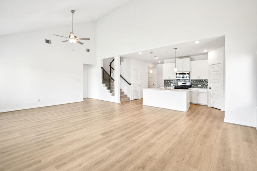 Photo is not of the actual home, but is an inspirational photo of builder’s model home and may depict options, furnishings, and/or decorator features that are not included