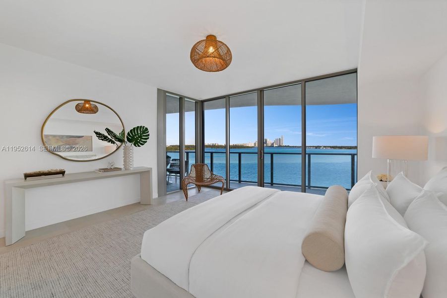 Furnished interior view inside a new home in , Bay Harbor Islands (Image 12). Furnished interior view inside a new home in , Bay Harbor Islands (Image 12).