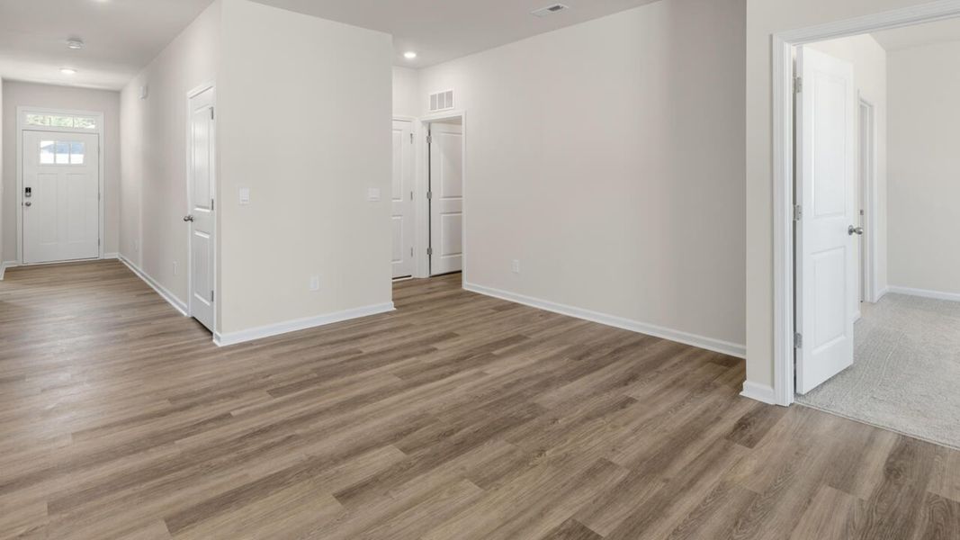 Spacious, unfurnished interior of a new home in Saltgrass Landing, Winnabow (Image 16).