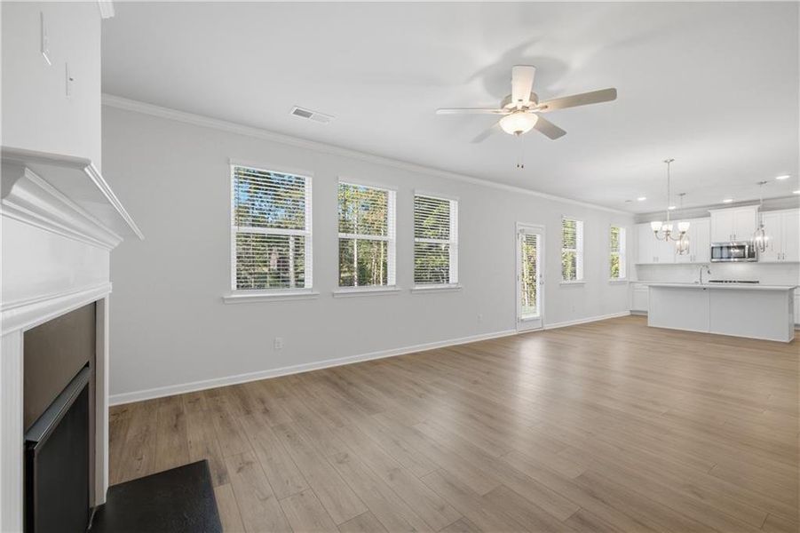 Spacious, unfurnished interior of a new home in , Lawrenceville (Image 32).