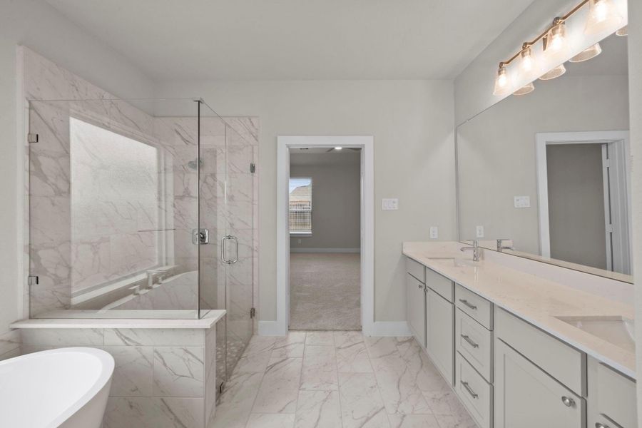 Furnished interior view inside a new home in Beacon Hill, Waller (Image 11).