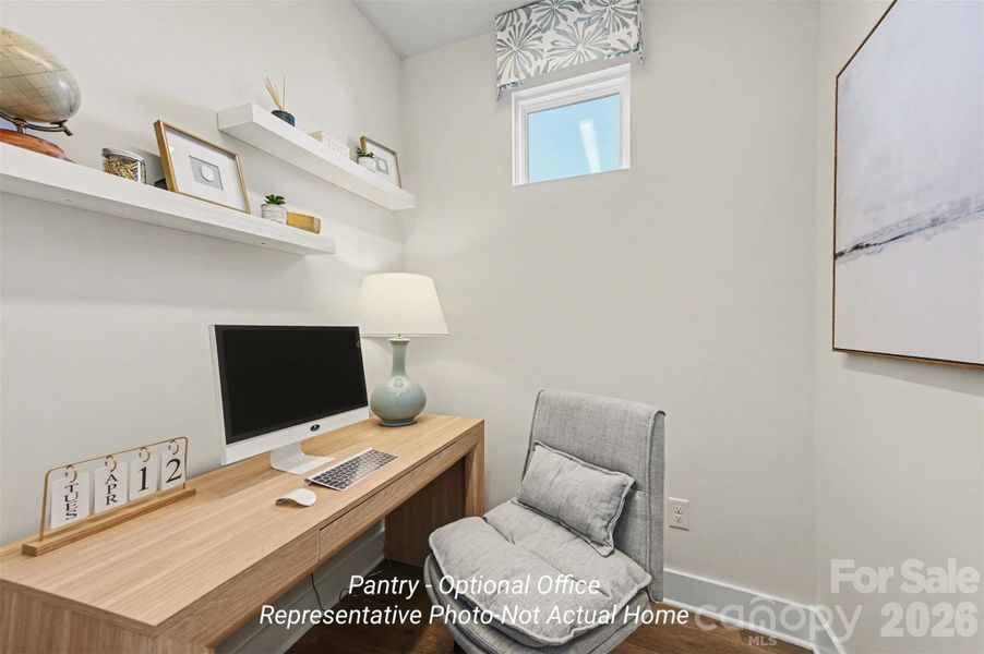 Furnished interior view inside a new home in , Charlotte (Image 13).