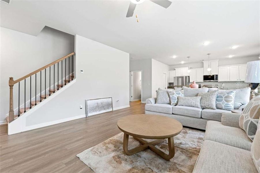 Furnished interior view inside a new home in Neely Farm, Covington (Image 7).