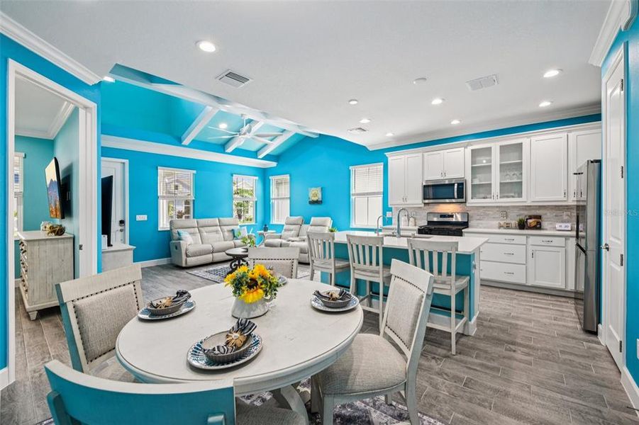 Furnished interior view inside a new home in , Daytona Beach (Image 11).