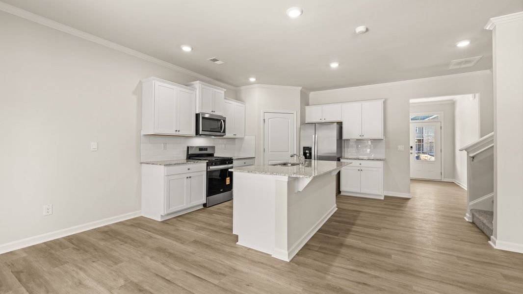 Representative furnished interior of a home built from the Hayden by D.R. Horton in Fairhaven, Lithia Springs (Image 7).