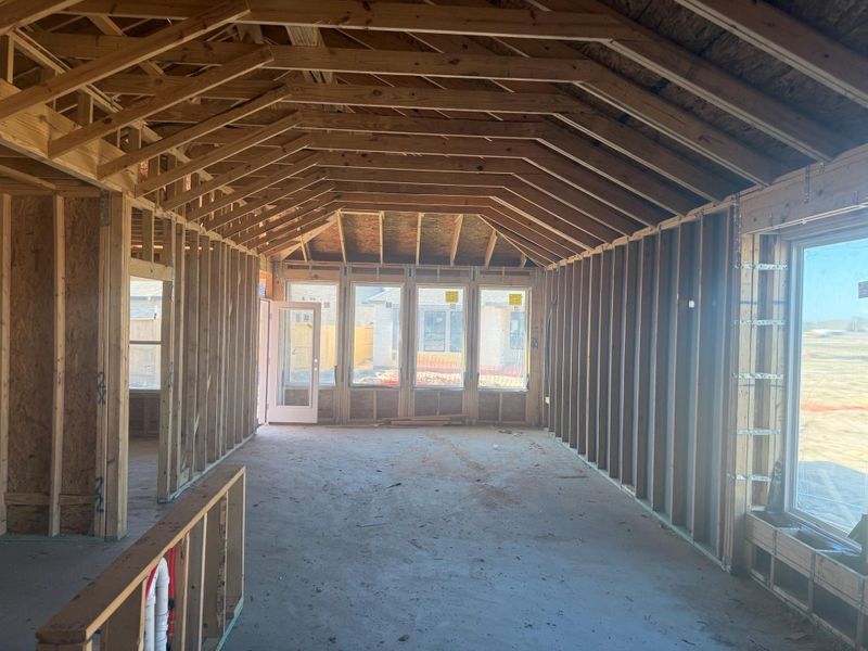 In-progress construction of a new home in , Iowa Colony, TX (Image 8).