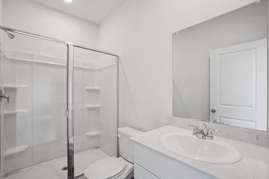 Representative furnished interior of a home built from the Enterprise by Starlight Homes in Eagles Landing, Elgin (Image 12).