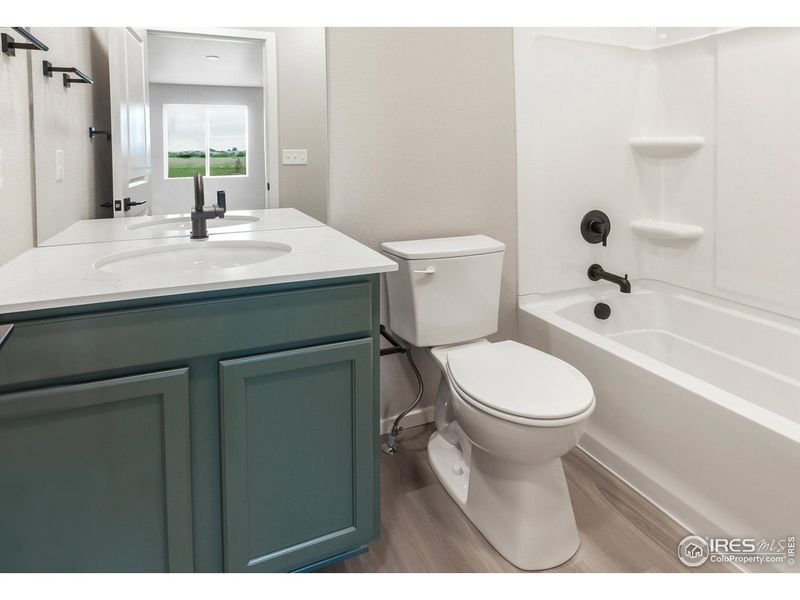 Furnished interior view inside a new home in Granary Trailblazer Collection - Single Family Homes, Johnstown (Image 5).