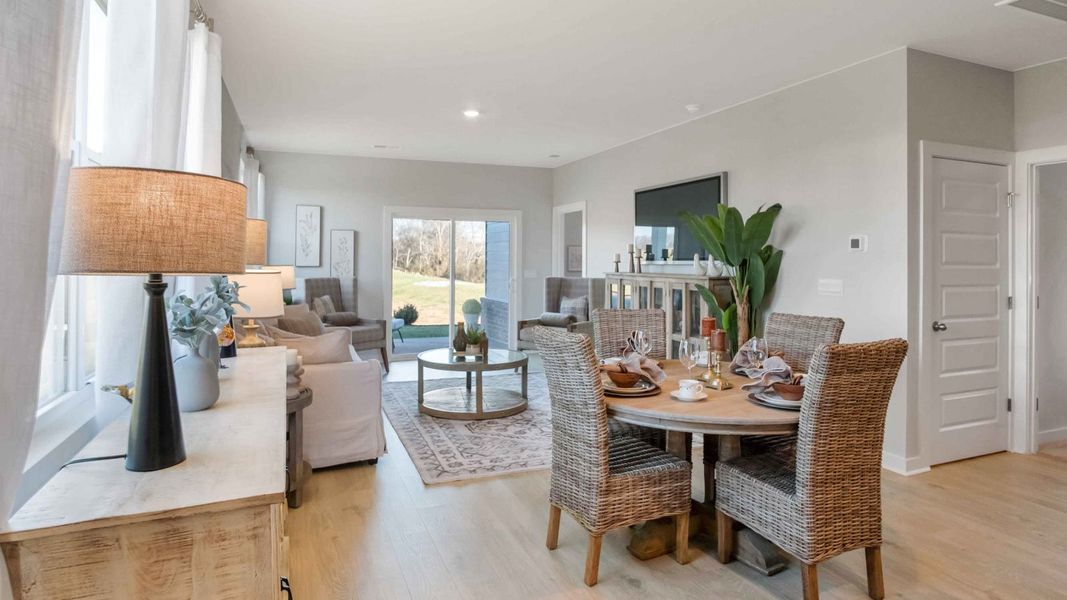 Furnished interior view inside a new home in Nexus South, Gallatin (Image 14).