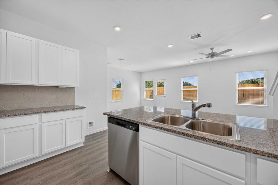 Furnished interior view inside a new home in , Houston (Image 7).