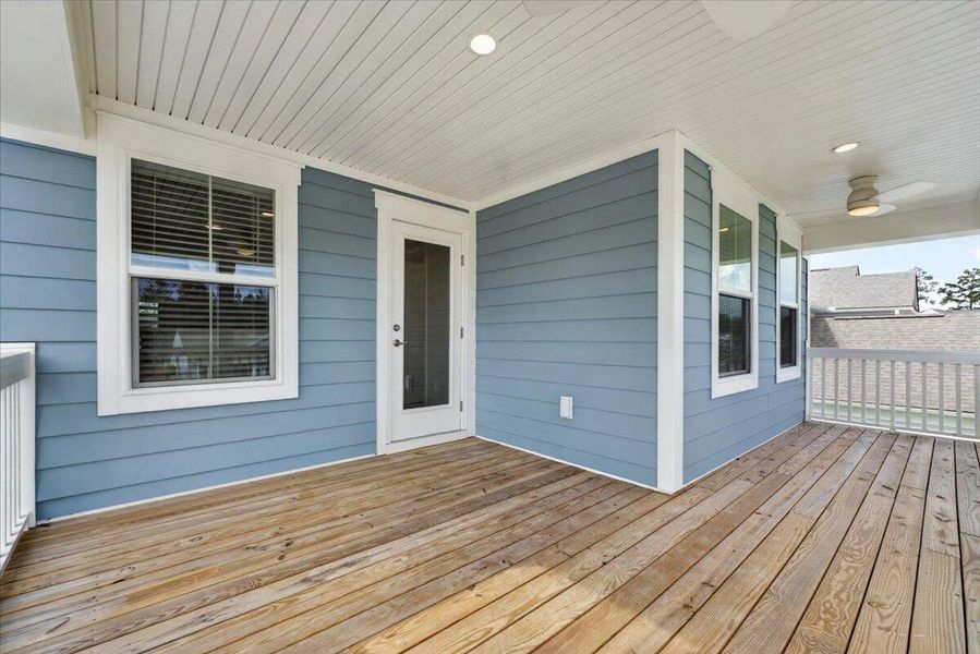 Exterior details and patio area of a home in , Johns Island (Image 26). Exterior details and patio area of a home in , Johns Island (Image 26).