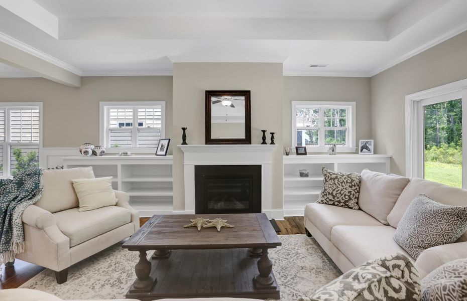 Representative furnished interior of a home built from the Banks by Bill Clark Homes in The Sanctuary at Sunset Beach, Sunset Beach (Image 11). Representative furnished interior of a home built from the Banks by Bill Clark Homes in The Sanctuary at Sunset Beach, Sunset Beach (Image 11).