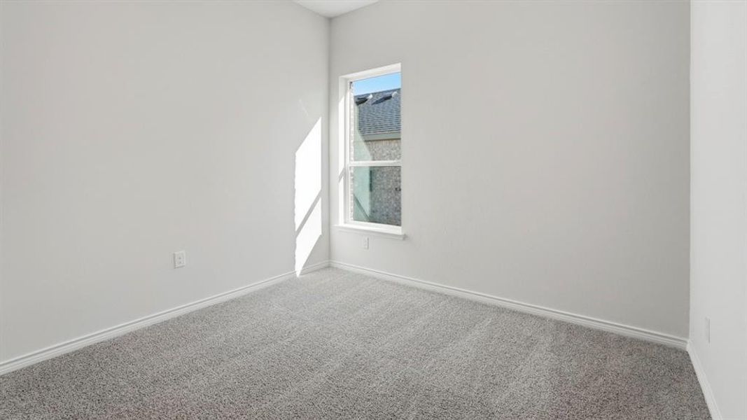 Carpeted empty room featuring baseboards Carpeted empty room featuring baseboards