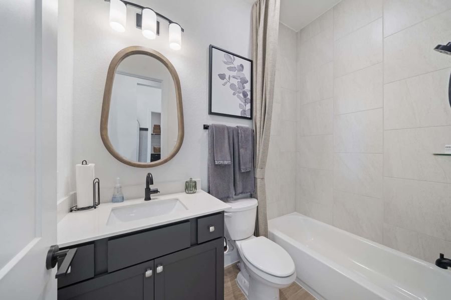 Furnished interior view inside a new home in Attwater, Waller (Image 17). Furnished interior view inside a new home in Attwater, Waller (Image 17).