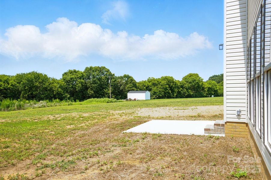 Exterior details and patio area of a home in , Marshville (Image 18).