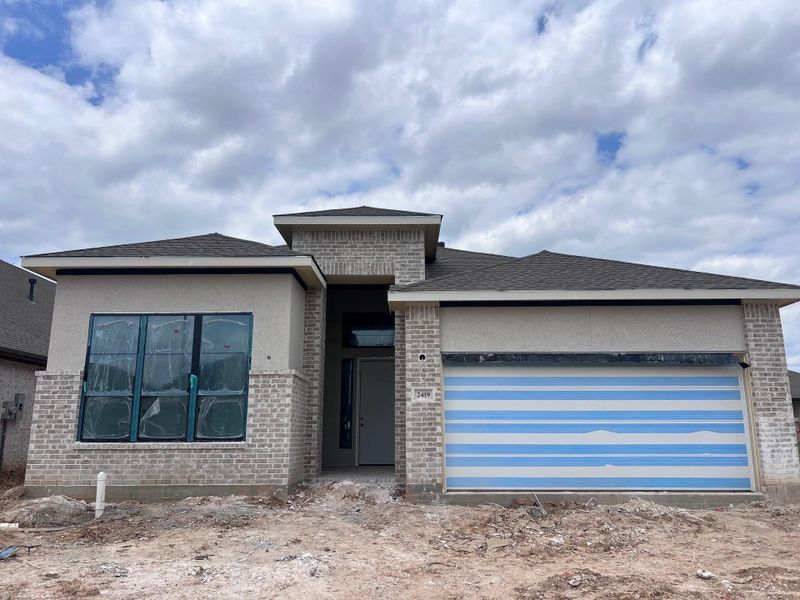 In-progress construction of a new home in Wood Leaf Reserve, Tomball, TX (Image 11).