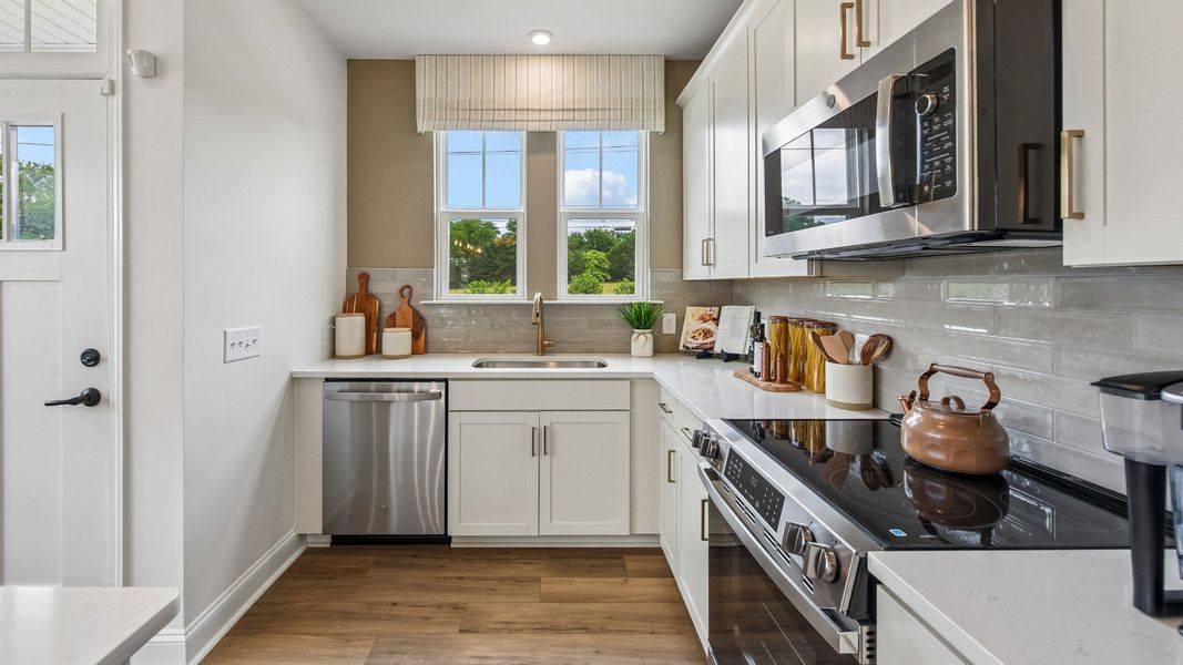 The Rochester Plan by DRB Homes in Odell Park Charlotte NC - Kitchen The Rochester Plan by DRB Homes in Odell Park Charlotte NC - Kitchen