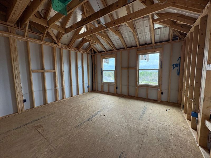 In-progress construction of a new home in Cannon Ranch, Dripping Springs, TX (Image 26).