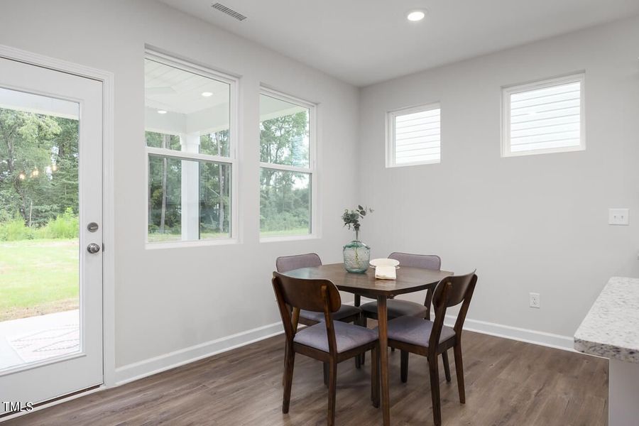 Furnished interior view inside a new home in Gregory Village, Lillington (Image 73).