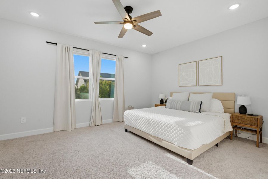 Furnished interior view inside a new home in , Fernandina Beach (Image 13).