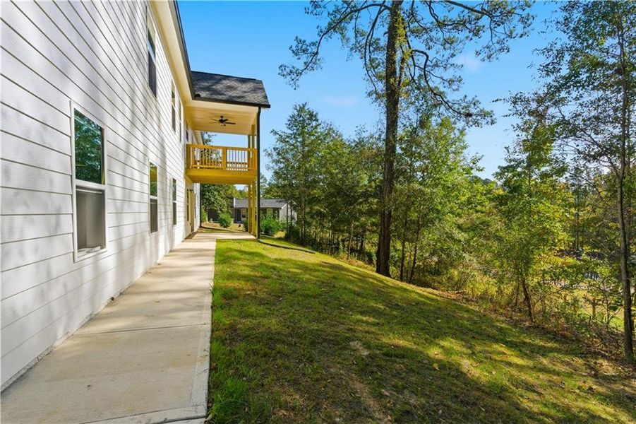 Exterior details and patio area of a home in , Dallas (Image 34).