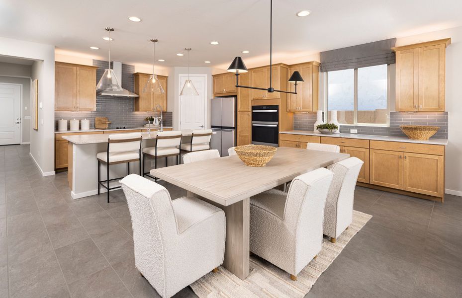 Representative furnished interior of a home built from the Avelino by Pulte Homes in Jorde Farms, Queen Creek (Image 10). Representative furnished interior of a home built from the Avelino by Pulte Homes in Jorde Farms, Queen Creek (Image 10).