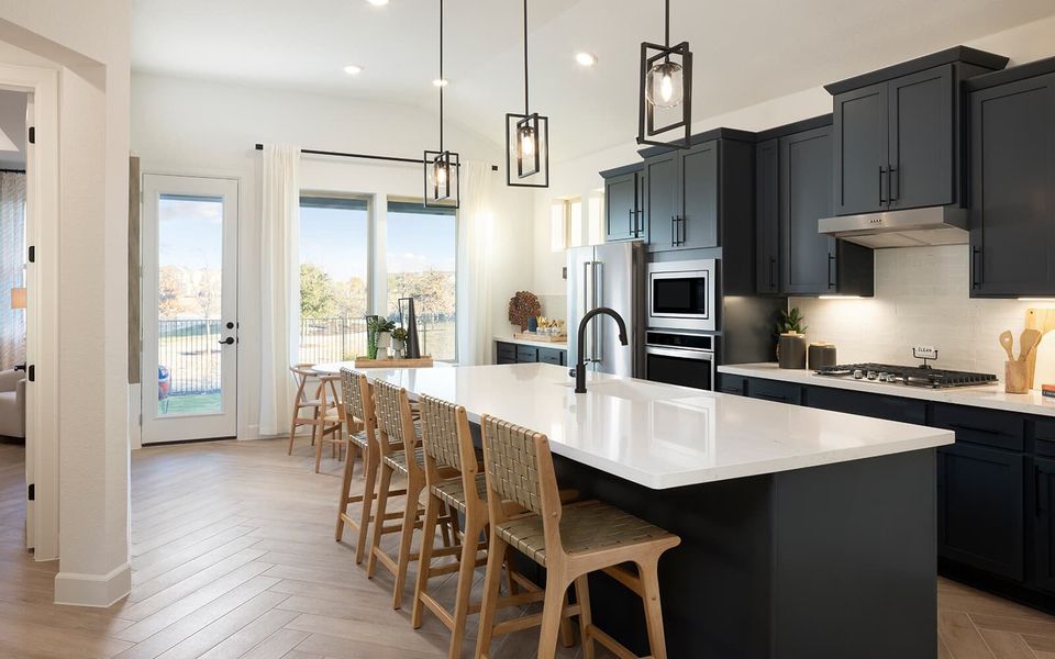 Furnished interior view inside a new home in Easton Park, Austin (Image 11).