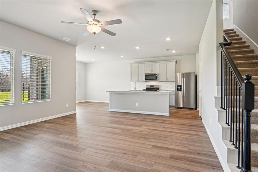 Photo is not of the actual home, but is an inspirational photo of builder’s model home and may depict options, furnishings, and/or decorator features that are not included.