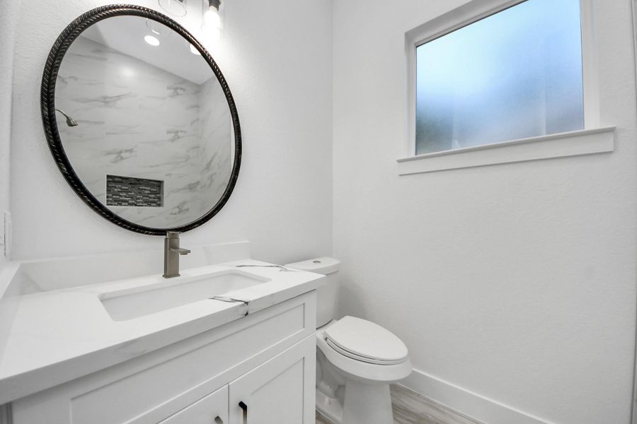 Furnished interior view inside a new home in , La Porte (Image 9).