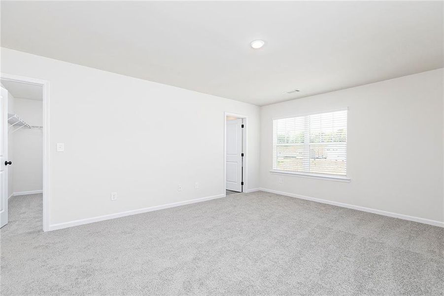 Spacious, unfurnished interior of a new home in Lake Preserve at Jackson Trail, Jefferson (Image 12). Spacious, unfurnished interior of a new home in Lake Preserve at Jackson Trail, Jefferson (Image 12).