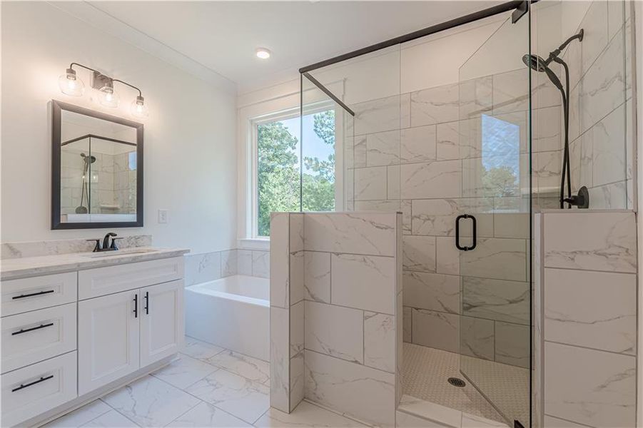 Furnished interior view inside a new home in , McDonough (Image 14).