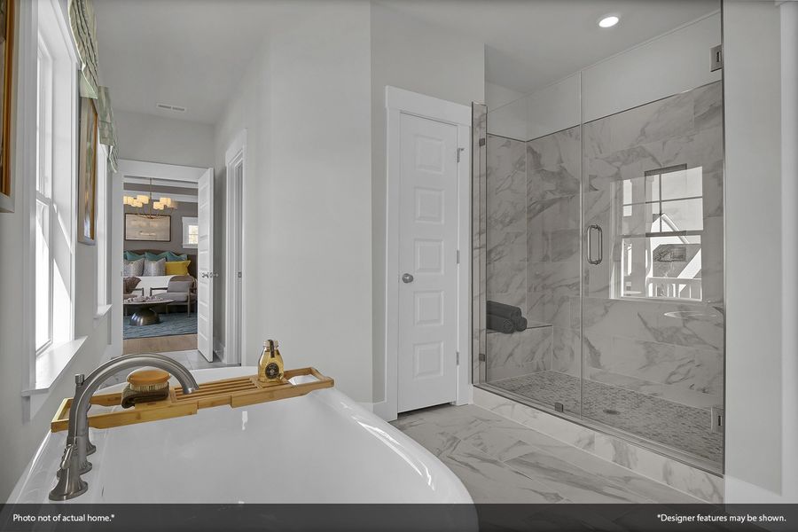 Furnished interior view inside a new home in Fieldstone, Lexington (Image 18).
