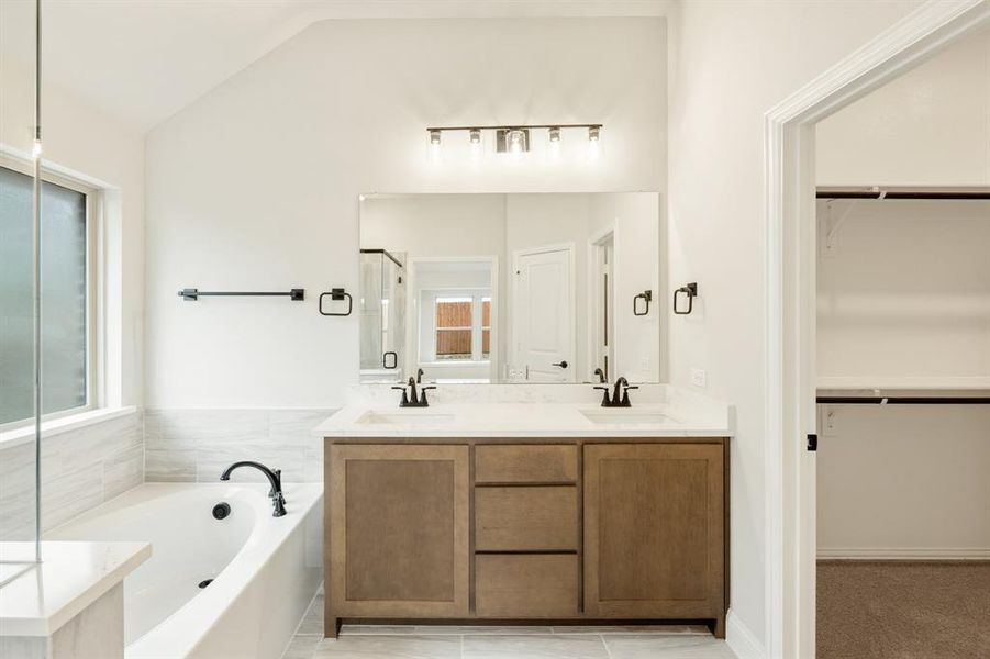 Furnished interior view inside a new home in Sunset Ridge, Alvarado (Image 4). Furnished interior view inside a new home in Sunset Ridge, Alvarado (Image 4).