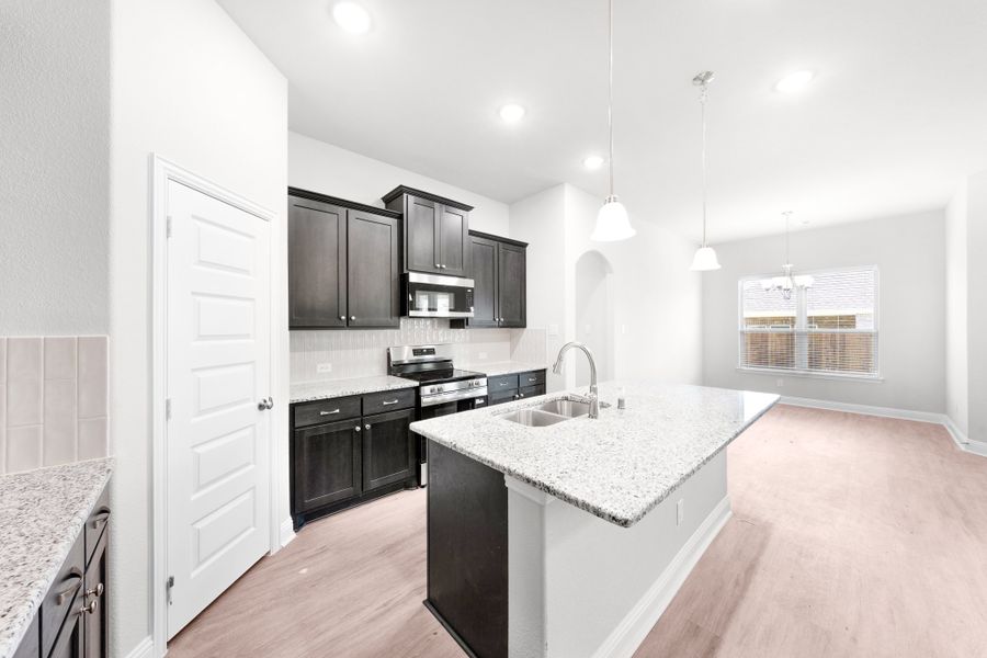 Furnished interior view inside a new home in Summerwood, Red Oak (Image 7).