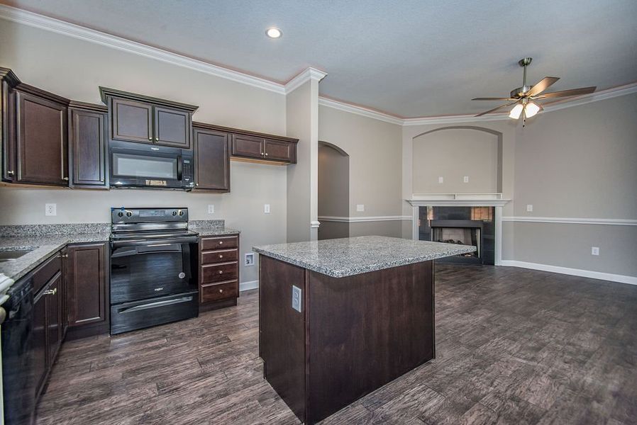 Representative furnished interior of a home built from the Bishop by Enchanted Homes in Ballentine Ridge, Lyman (Image 14).