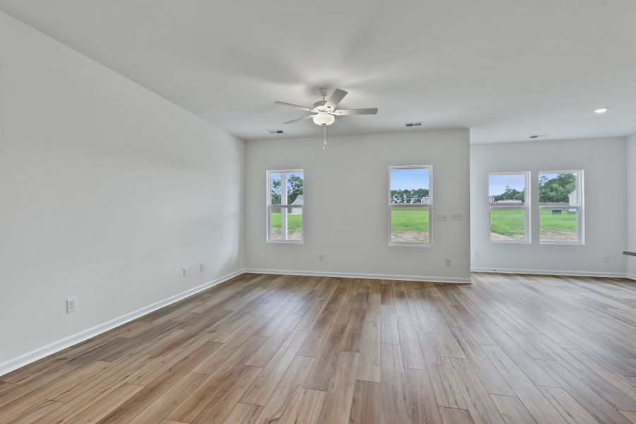 Spacious, unfurnished interior of a new home in Jordan Grove, Conway (Image 32). Spacious, unfurnished interior of a new home in Jordan Grove, Conway (Image 32).