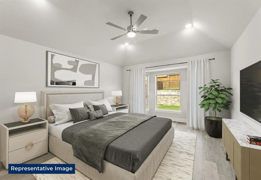 Furnished interior view inside a new home in Marine Creek Ranch, Fort Worth (Image 8).