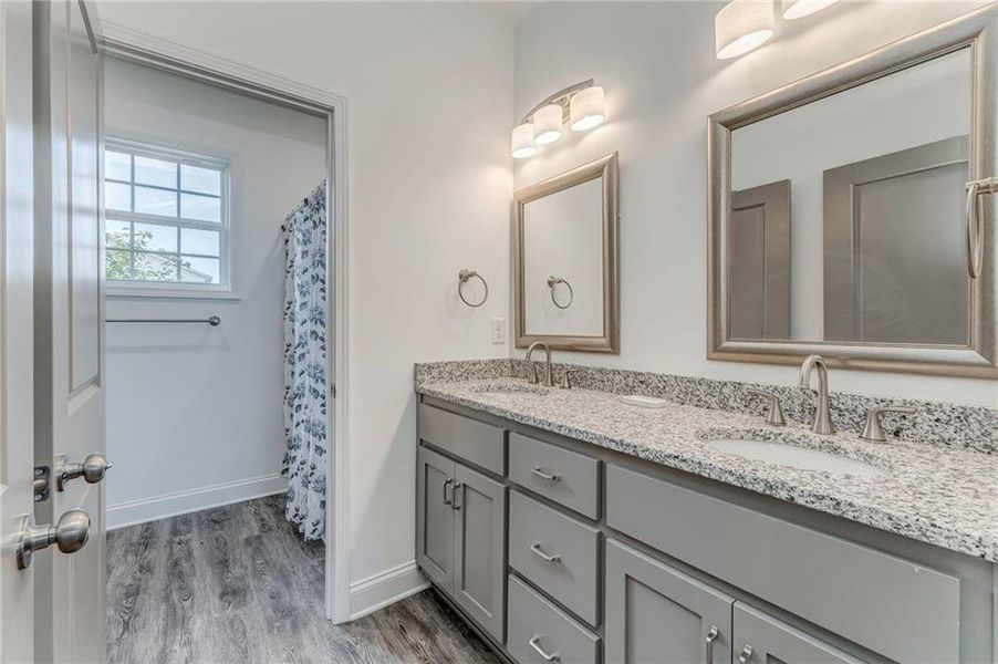 Furnished interior view inside a new home in , Cartersville (Image 13).