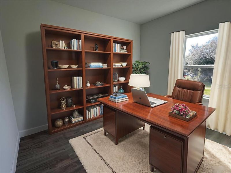 Furnished interior view inside a new home in , Citrus Springs (Image 7).