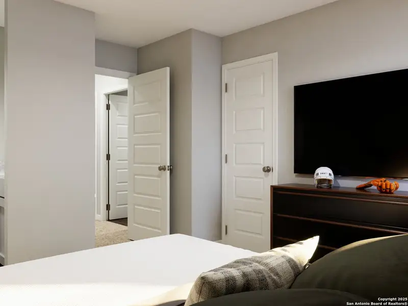 Furnished interior view inside a new home in Cinco Lakes, San Antonio (Image 7).