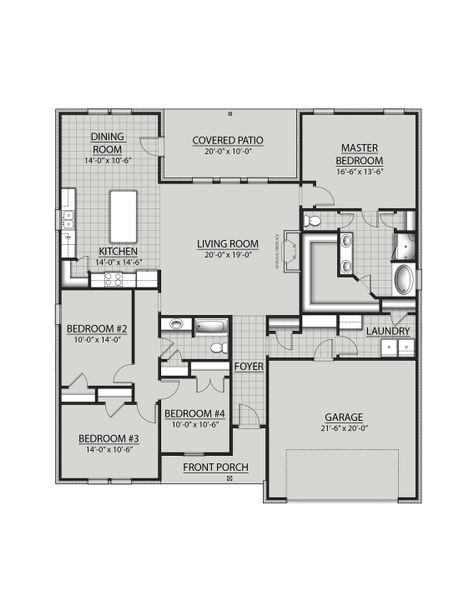 Camellia V G - Open Floor Plan - DSLD Homes