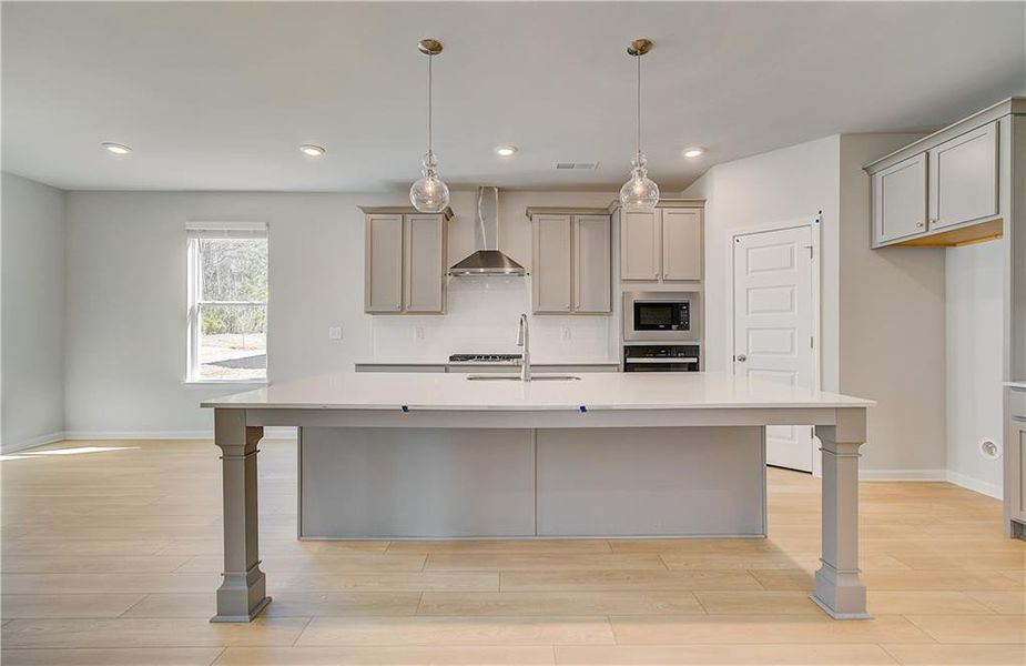 Furnished interior view inside a new home in Copperfield, Locust Grove (Image 6).